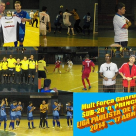 LIGA PAULISTA DE FUTSAL 2014 - GUARULHOS/MULT FORÇA  -