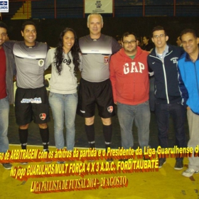 LIGA PAULISTA DE FUTSAL 2014 - GUARULHOS/MULT FORÇA  -