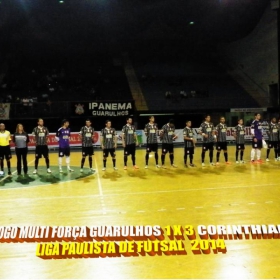 LIGA PAULISTA DE FUTSAL 2014 - GUARULHOS/MULT FORÇA  -