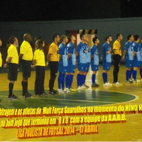 LIGA PAULISTA DE FUTSAL 2014 - GUARULHOS/MULT FORÇA  -