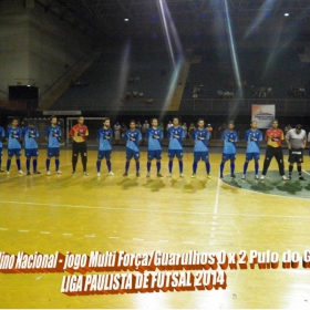 LIGA PAULISTA DE FUTSAL 2014 - GUARULHOS/MULT FORÇA  -