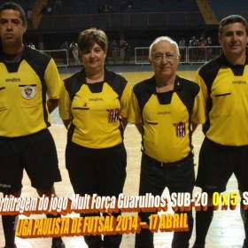 LIGA PAULISTA DE FUTSAL 2014 - GUARULHOS/MULT FORÇA  -