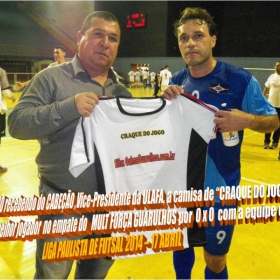 LIGA PAULISTA DE FUTSAL 2014 - GUARULHOS/MULT FORÇA  -