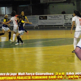 LIGA PAULISTA DE FUTSAL 2014 - GUARULHOS/MULT FORÇA  -