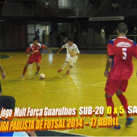 LIGA PAULISTA DE FUTSAL 2014 - GUARULHOS/MULT FORÇA  -