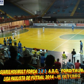 LIGA PAULISTA DE FUTSAL 2014 - GUARULHOS/MULT FORÇA  -