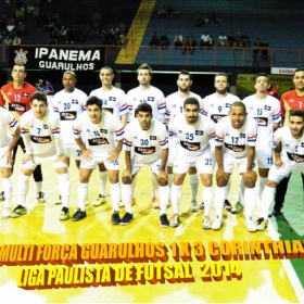 LIGA PAULISTA DE FUTSAL 2014 - GUARULHOS/MULT FORÇA  -