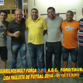 LIGA PAULISTA DE FUTSAL 2014 - GUARULHOS/MULT FORÇA  -