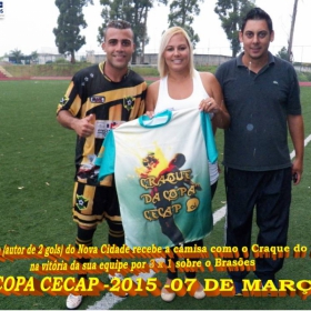 15ª COPA CECAP 2015 - NOVE DE JULHO É O CAMPEÃO DA COPA CECAP 2015 - 