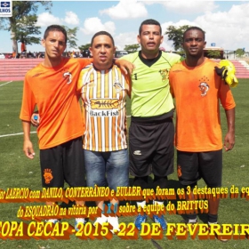 15ª COPA CECAP 2015 - NOVE DE JULHO É O CAMPEÃO DA COPA CECAP 2015 - 