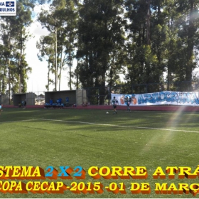 15ª COPA CECAP 2015 - NOVE DE JULHO É O CAMPEÃO DA COPA CECAP 2015 - 
