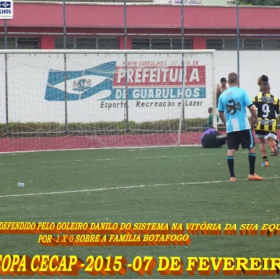 15ª COPA CECAP 2015 - NOVE DE JULHO É O CAMPEÃO DA COPA CECAP 2015 - 