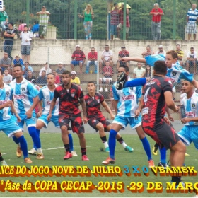 15ª COPA CECAP 2015 - NOVE DE JULHO É O CAMPEÃO DA COPA CECAP 2015 - 