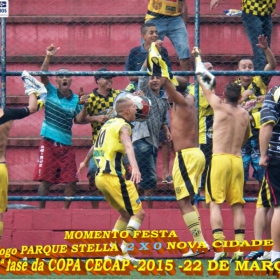 15ª COPA CECAP 2015 - NOVE DE JULHO É O CAMPEÃO DA COPA CECAP 2015 - 