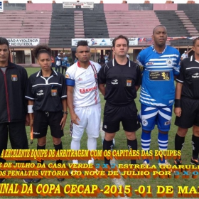 15ª COPA CECAP 2015 - NOVE DE JULHO É O CAMPEÃO DA COPA CECAP 2015 - 