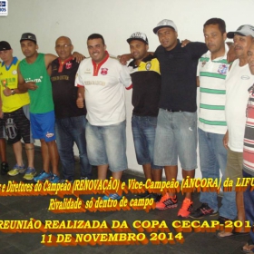 15ª COPA CECAP 2015 - NOVE DE JULHO É O CAMPEÃO DA COPA CECAP 2015 - 