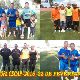15ª COPA CECAP 2015 - NOVE DE JULHO É O CAMPEÃO DA COPA CECAP 2015 - 