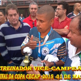 15ª COPA CECAP 2015 - NOVE DE JULHO É O CAMPEÃO DA COPA CECAP 2015 - 
