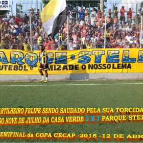 15ª COPA CECAP 2015 - NOVE DE JULHO É O CAMPEÃO DA COPA CECAP 2015 - 
