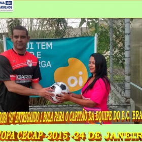 15ª COPA CECAP 2015 - NOVE DE JULHO É O CAMPEÃO DA COPA CECAP 2015 - 