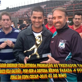 15ª COPA CECAP 2015 - NOVE DE JULHO É O CAMPEÃO DA COPA CECAP 2015 - 