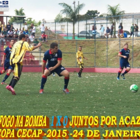 15ª COPA CECAP 2015 - NOVE DE JULHO É O CAMPEÃO DA COPA CECAP 2015 - 