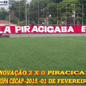 15ª COPA CECAP 2015 - NOVE DE JULHO É O CAMPEÃO DA COPA CECAP 2015 - 