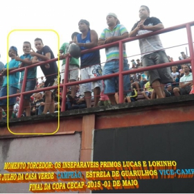15ª COPA CECAP 2015 - NOVE DE JULHO É O CAMPEÃO DA COPA CECAP 2015 - 