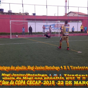 15ª COPA CECAP 2015 - NOVE DE JULHO É O CAMPEÃO DA COPA CECAP 2015 - 