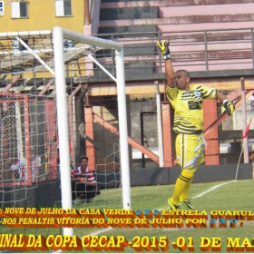 15ª COPA CECAP 2015 - NOVE DE JULHO É O CAMPEÃO DA COPA CECAP 2015 - 