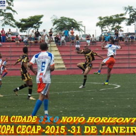 15ª COPA CECAP 2015 - NOVE DE JULHO É O CAMPEÃO DA COPA CECAP 2015 - 