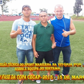 15ª COPA CECAP 2015 - NOVE DE JULHO É O CAMPEÃO DA COPA CECAP 2015 - 