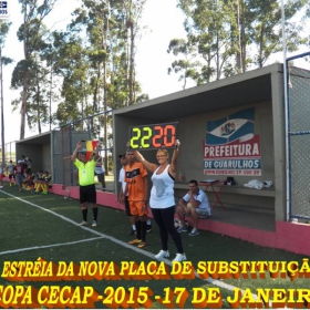 15ª COPA CECAP 2015 - NOVE DE JULHO É O CAMPEÃO DA COPA CECAP 2015 - 