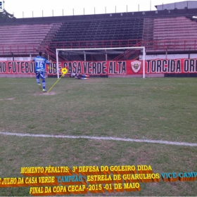 15ª COPA CECAP 2015 - NOVE DE JULHO É O CAMPEÃO DA COPA CECAP 2015 - 