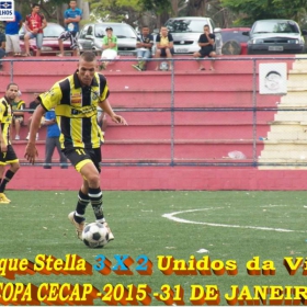 15ª COPA CECAP 2015 - NOVE DE JULHO É O CAMPEÃO DA COPA CECAP 2015 - 