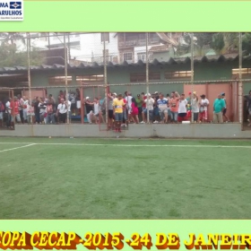 15ª COPA CECAP 2015 - NOVE DE JULHO É O CAMPEÃO DA COPA CECAP 2015 - 