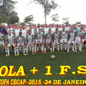 15ª COPA CECAP 2015 - NOVE DE JULHO É O CAMPEÃO DA COPA CECAP 2015 - 