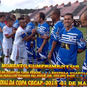 15ª COPA CECAP 2015 - NOVE DE JULHO É O CAMPEÃO DA COPA CECAP 2015 - 