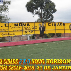 15ª COPA CECAP 2015 - NOVE DE JULHO É O CAMPEÃO DA COPA CECAP 2015 - 