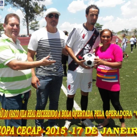 15ª COPA CECAP 2015 - NOVE DE JULHO É O CAMPEÃO DA COPA CECAP 2015 - 