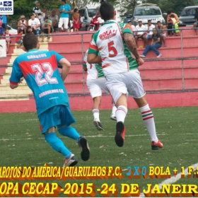 15ª COPA CECAP 2015 - NOVE DE JULHO É O CAMPEÃO DA COPA CECAP 2015 - 