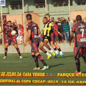 15ª COPA CECAP 2015 - NOVE DE JULHO É O CAMPEÃO DA COPA CECAP 2015 - 