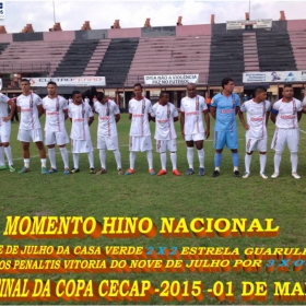 15ª COPA CECAP 2015 - NOVE DE JULHO É O CAMPEÃO DA COPA CECAP 2015 - 