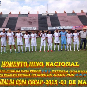 15ª COPA CECAP 2015 - NOVE DE JULHO É O CAMPEÃO DA COPA CECAP 2015 - 