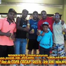 15ª COPA CECAP 2015 - NOVE DE JULHO É O CAMPEÃO DA COPA CECAP 2015 - 