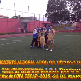 15ª COPA CECAP 2015 - NOVE DE JULHO É O CAMPEÃO DA COPA CECAP 2015 - 