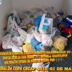 15ª COPA CECAP 2015 - NOVE DE JULHO É O CAMPEÃO DA COPA CECAP 2015 - 