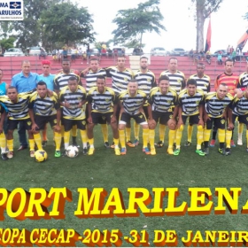 15ª COPA CECAP 2015 - NOVE DE JULHO É O CAMPEÃO DA COPA CECAP 2015 - 