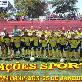 15ª COPA CECAP 2015 - NOVE DE JULHO É O CAMPEÃO DA COPA CECAP 2015 - 
