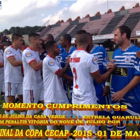 15ª COPA CECAP 2015 - NOVE DE JULHO É O CAMPEÃO DA COPA CECAP 2015 - 